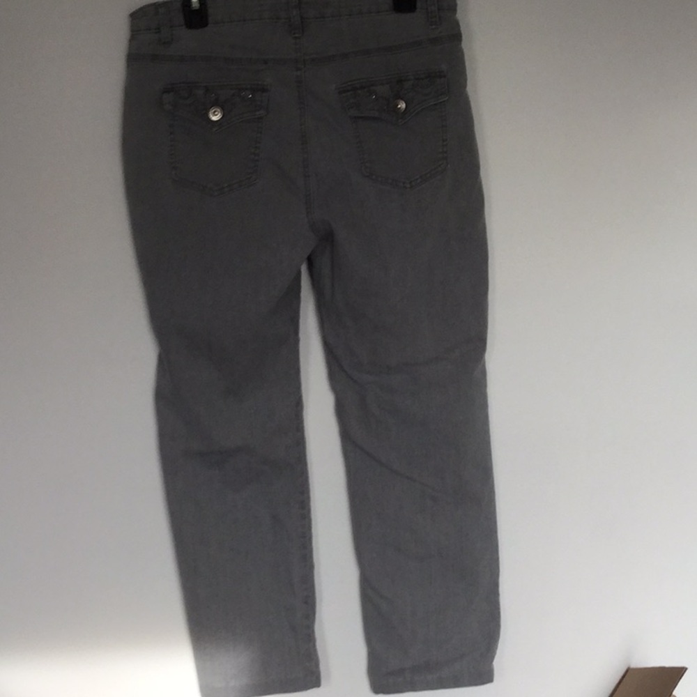 Women’s COS Jeans embellished capris size 12 - Picture 5 of 8